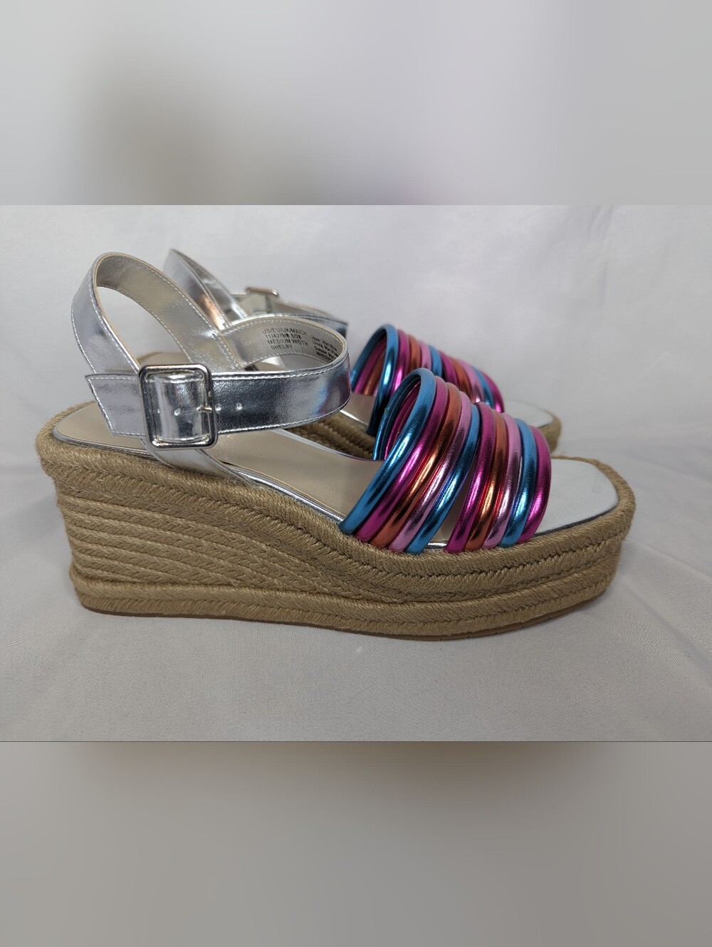 NWOB Kenneth Cole New York Shelby Espadrille Platform Sandals Women's Size 11